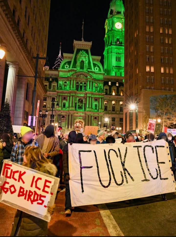 Breaking the ICE: A Letter from the Frontline : Report from an Anti-ICE March in Philadelphia 1 image