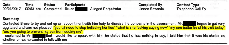 20230807 parental alienation visual evidence stop believing her lies 2