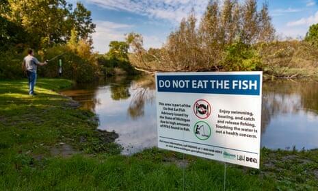 invōk.io petition & crowdfunding social platform - A man standing next to a river campaigning on invōk.io for clean fish through a crowdfunding social platform.