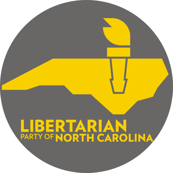 invōk.io petition & crowdfunding social platform - Libertarian party of North Carolina logo on invōk.io social platform.