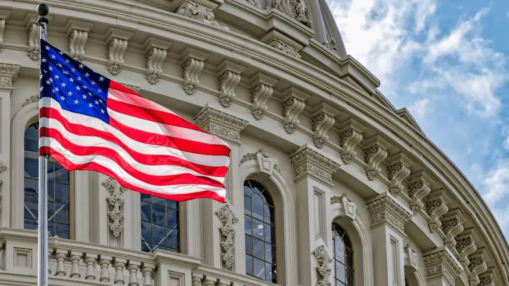 invōk.io petition & crowdfunding social platform - An invōk.io petition calls for an american flag to fly in front of the U.S. Capitol building.