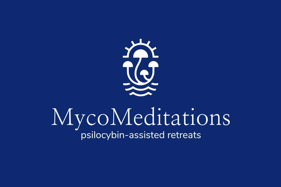invōk.io petition & crowdfunding social platform - Myco meditations logo incorporated on an invōk.io crowdfunding platform background.
