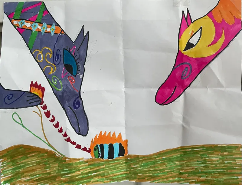 parental alienation visual evidence child drawing