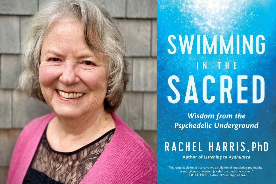 invōk.io petition & crowdfunding social platform - Swimming in the sacred is a book by Rachel Harris exploring invōk.io
