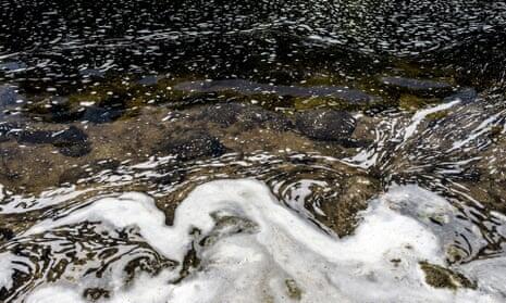 invōk.io petition & crowdfunding social platform - An invōk.io petition encouraging crowdfunding to protect a river filled with foam.
