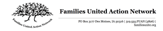 Iowa: Child Support Matters and COVID-19 1 FUAN Letterhead