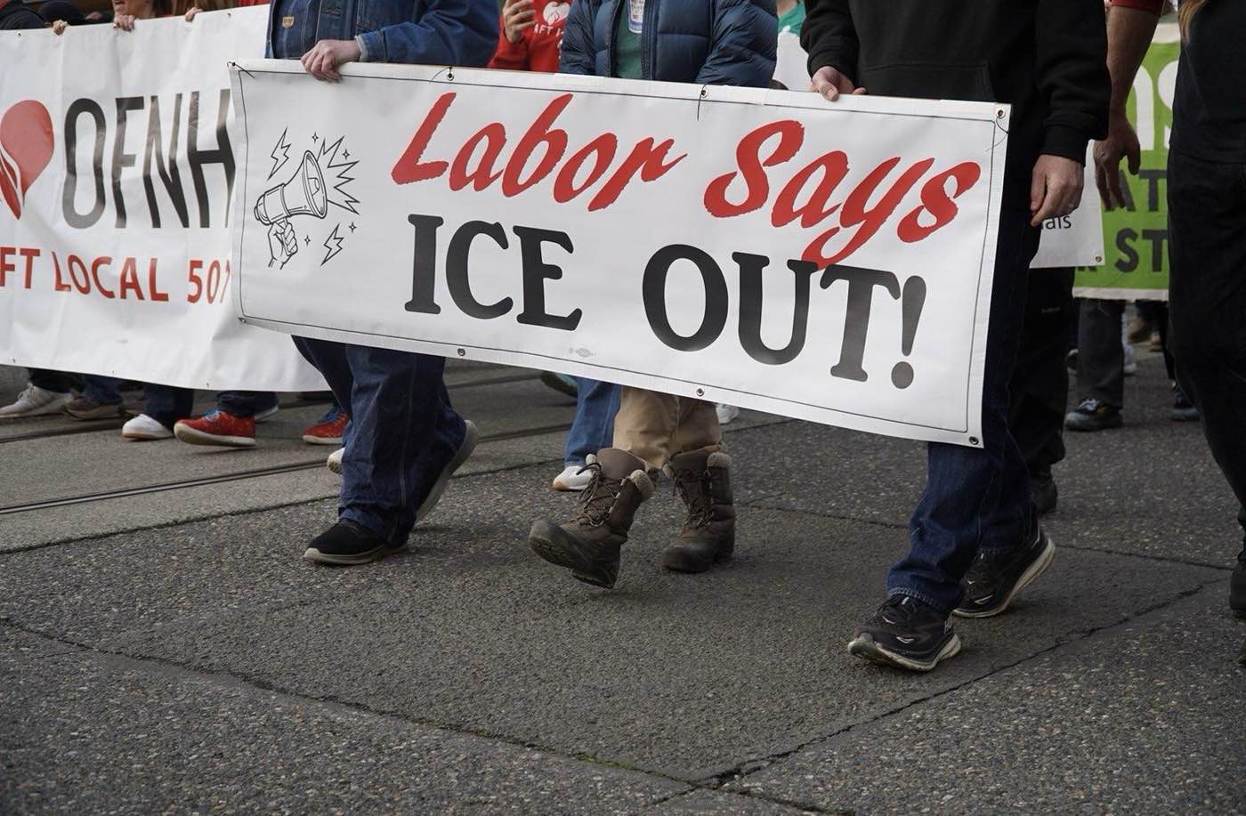 They Are Tear-Gassing Children : The Federal Assault on the ICE Out! Labor March in Portland 1 image