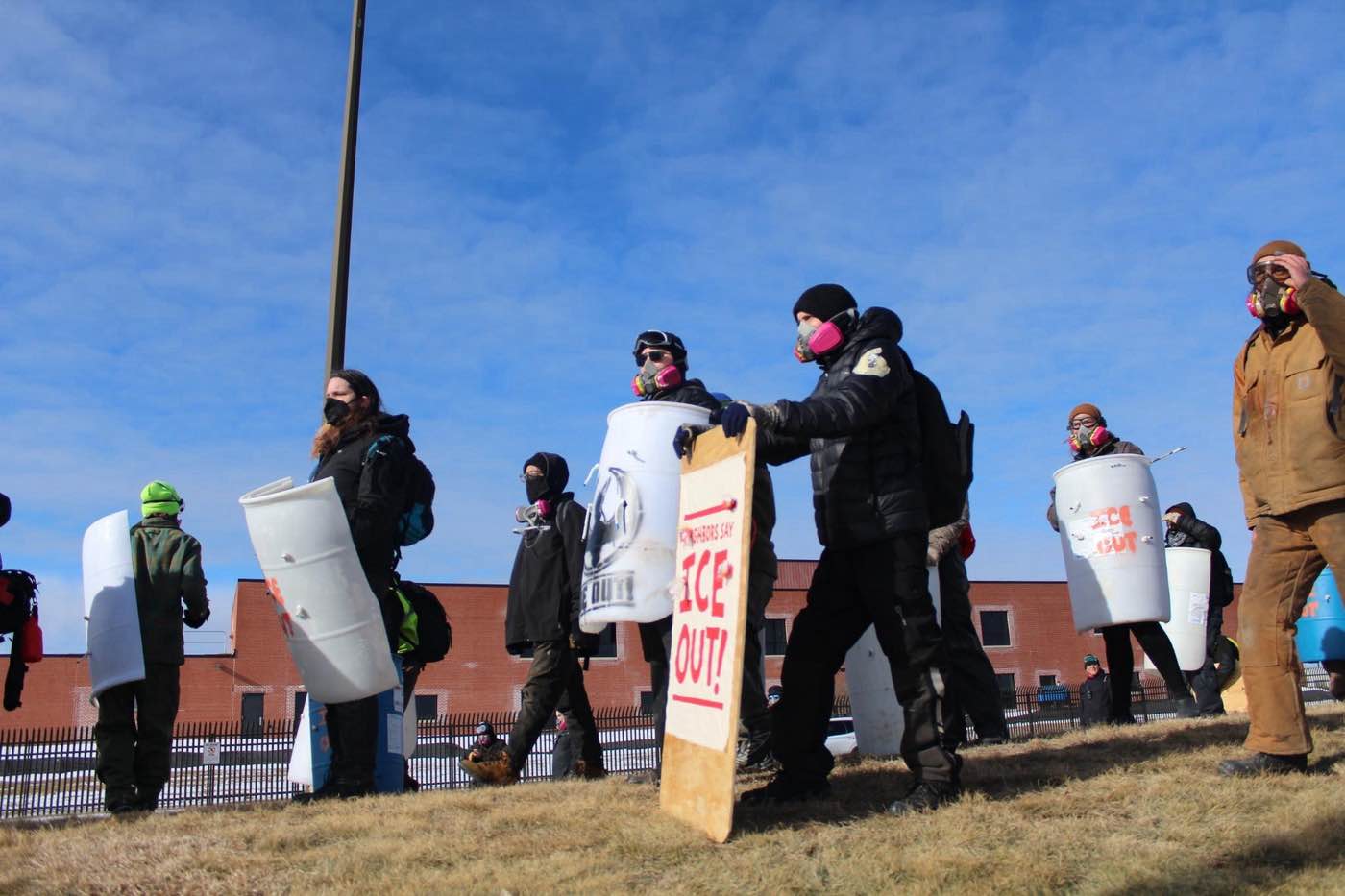 Melt the ICE: The Fight Continues : Twin Cities Protesters Blockade ICE Inside the Federal Building 1 image