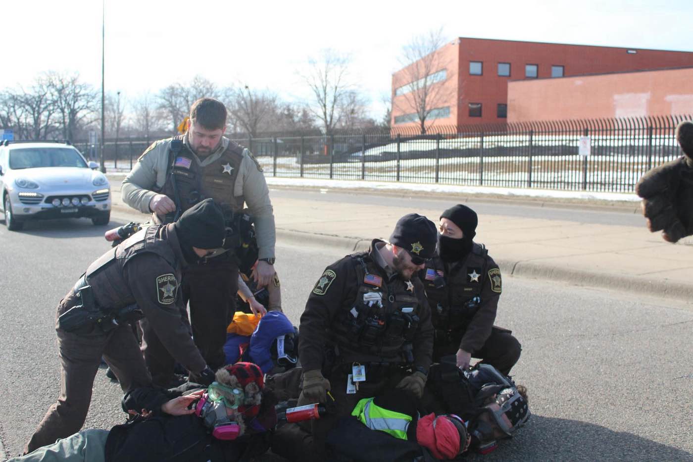 Melt the ICE: The Fight Continues : Twin Cities Protesters Blockade ICE Inside the Federal Building 4 image
