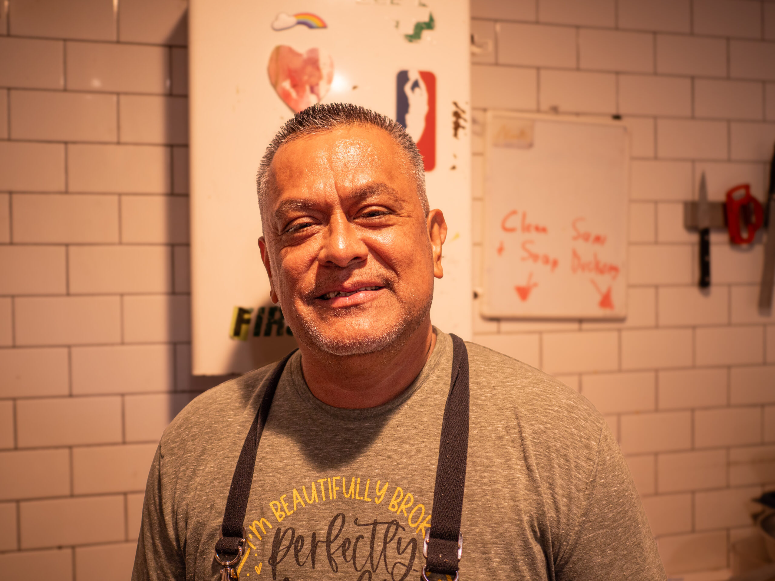 These Nine L.A. Dishwashers Are the Real Heroes of Your Favorite Restaurants 9 a man with an apron on