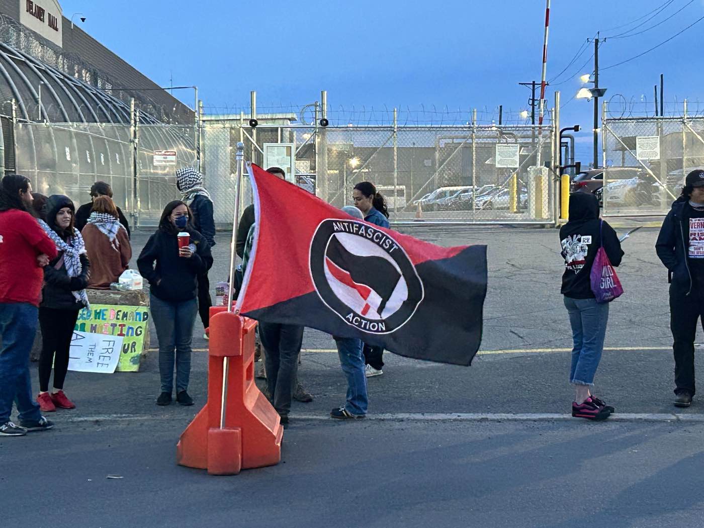 Inside the Clashes at Delaney Hall Detention Center : A Timeline from a Mutual Aid Volunteer 2 image