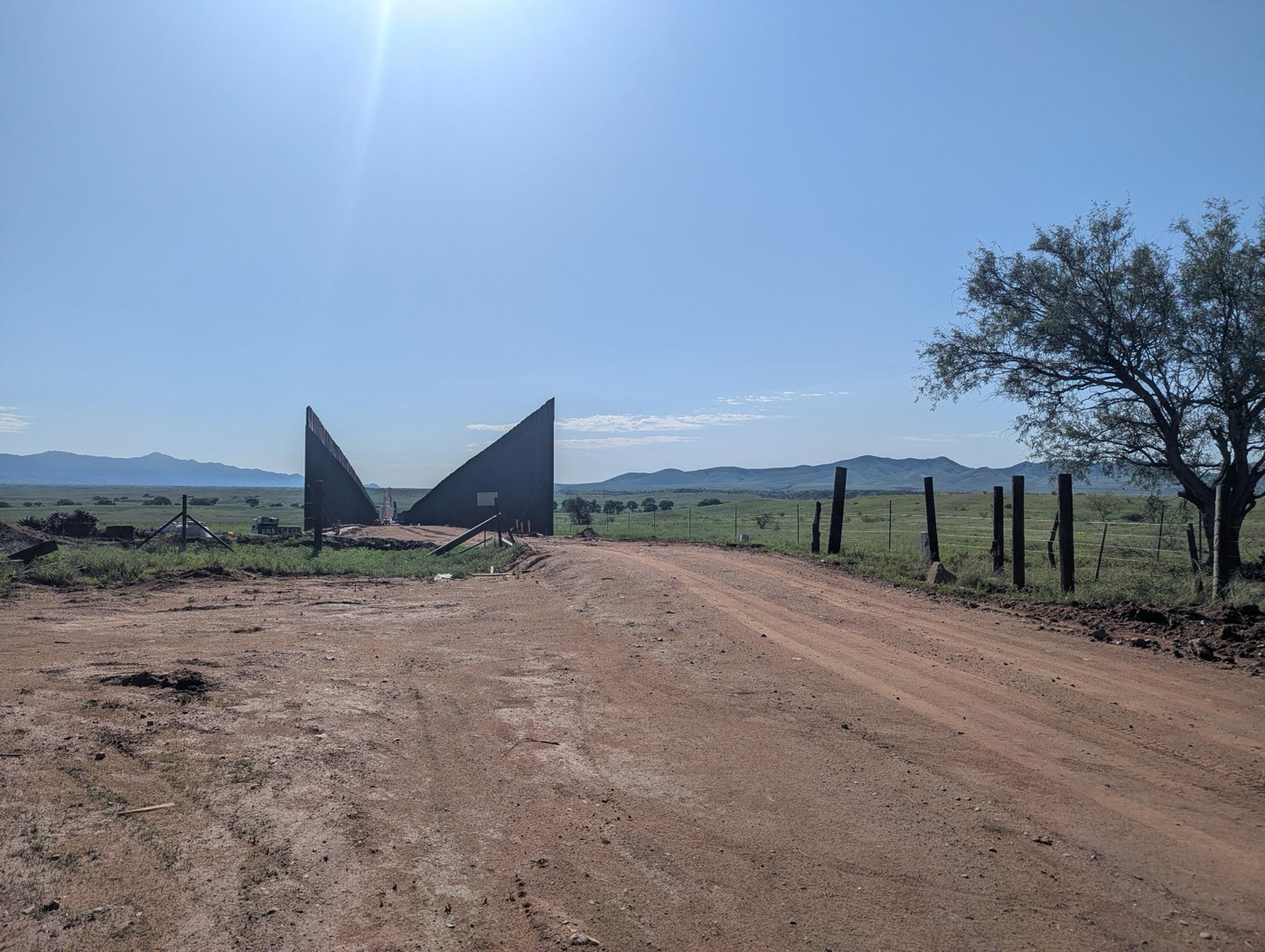 The Border is an Open Wound : A Tree Sit in Lochiel, Arizona Halts Border Wall Construction 5 image