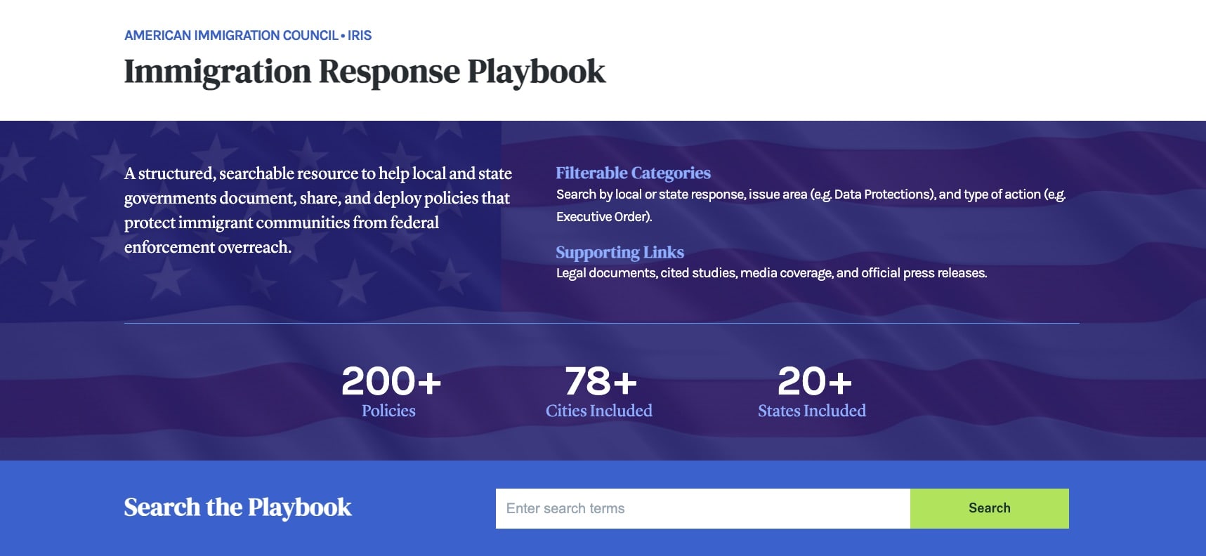 As Federal Immigration Enforcement Expands, New Playbook Helps State and Local Leaders Respond  